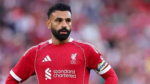 Salah calls out Uefa over wording of tribute to ‘Palestinian Pele’